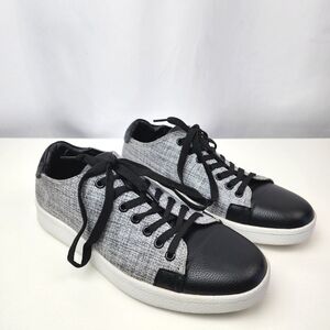 Faranzi Men's Grey and Black Fernando Sneaker Size 9